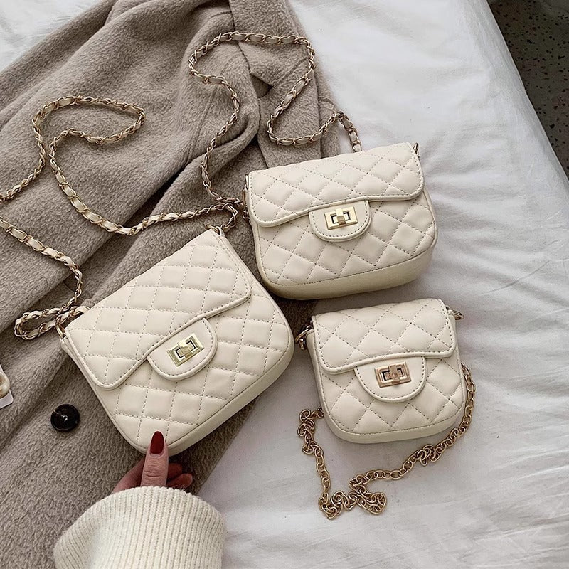 Quilted Crossbody Messenger Bag Stornfield