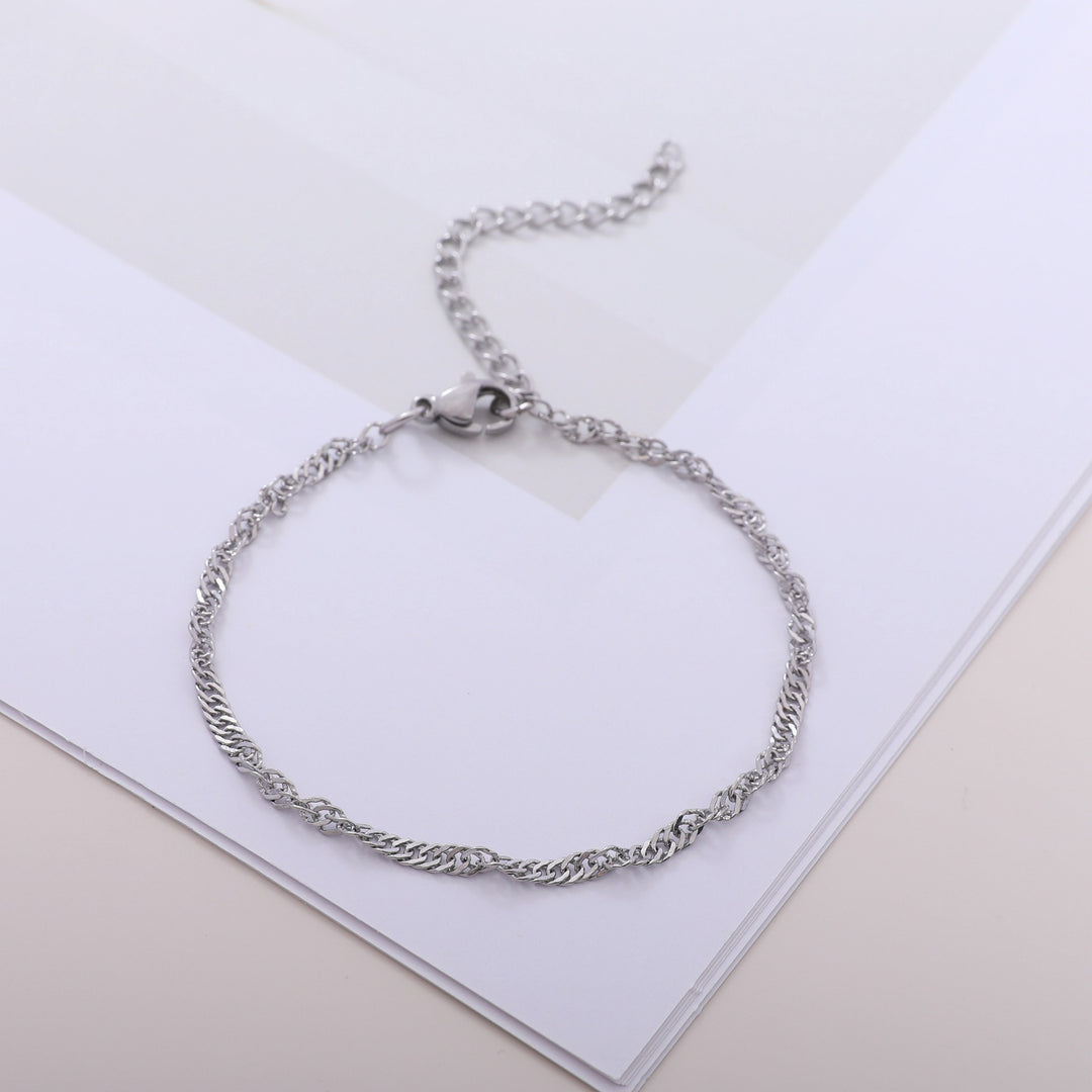 Textured Twisted Chain Bracelet Stornfield