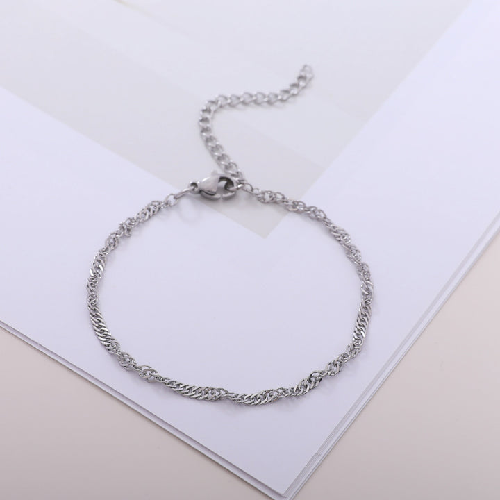 Textured Twisted Chain Bracelet Stornfield