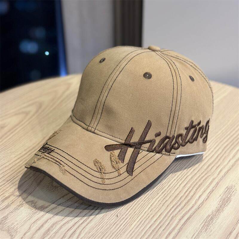Men's Distressed Cotton Baseball Cap Stornfield 1784270668