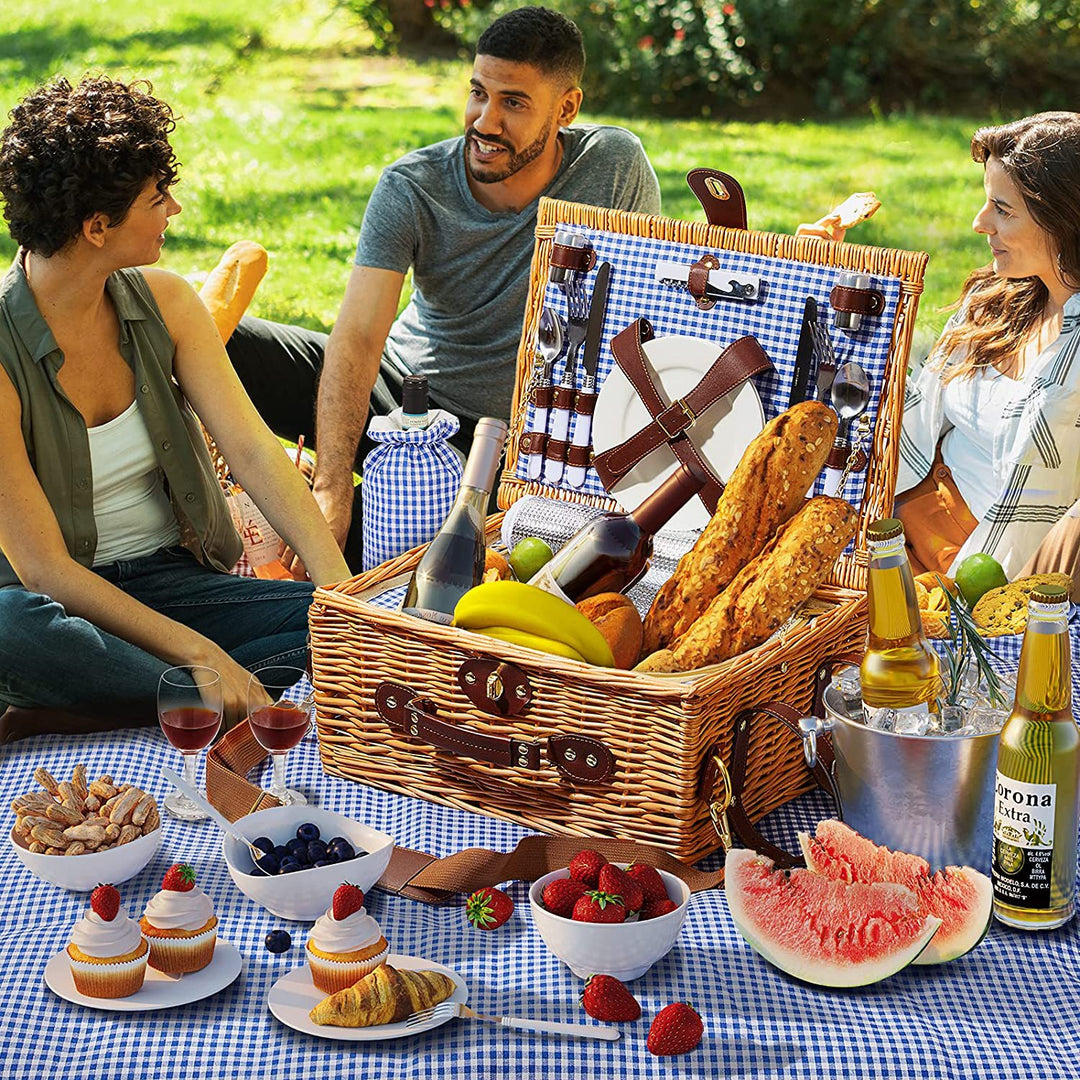 Ladies high-quality picnic basket with classic design Stornfield