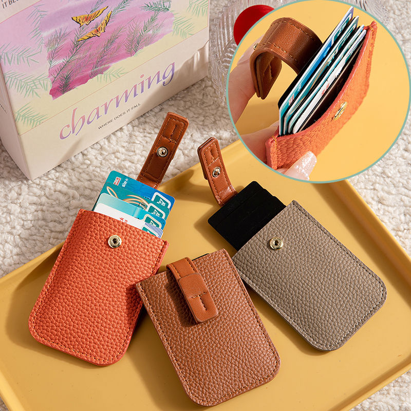 Minimalist RFID-Blocking Leather Card Holder Stornfield