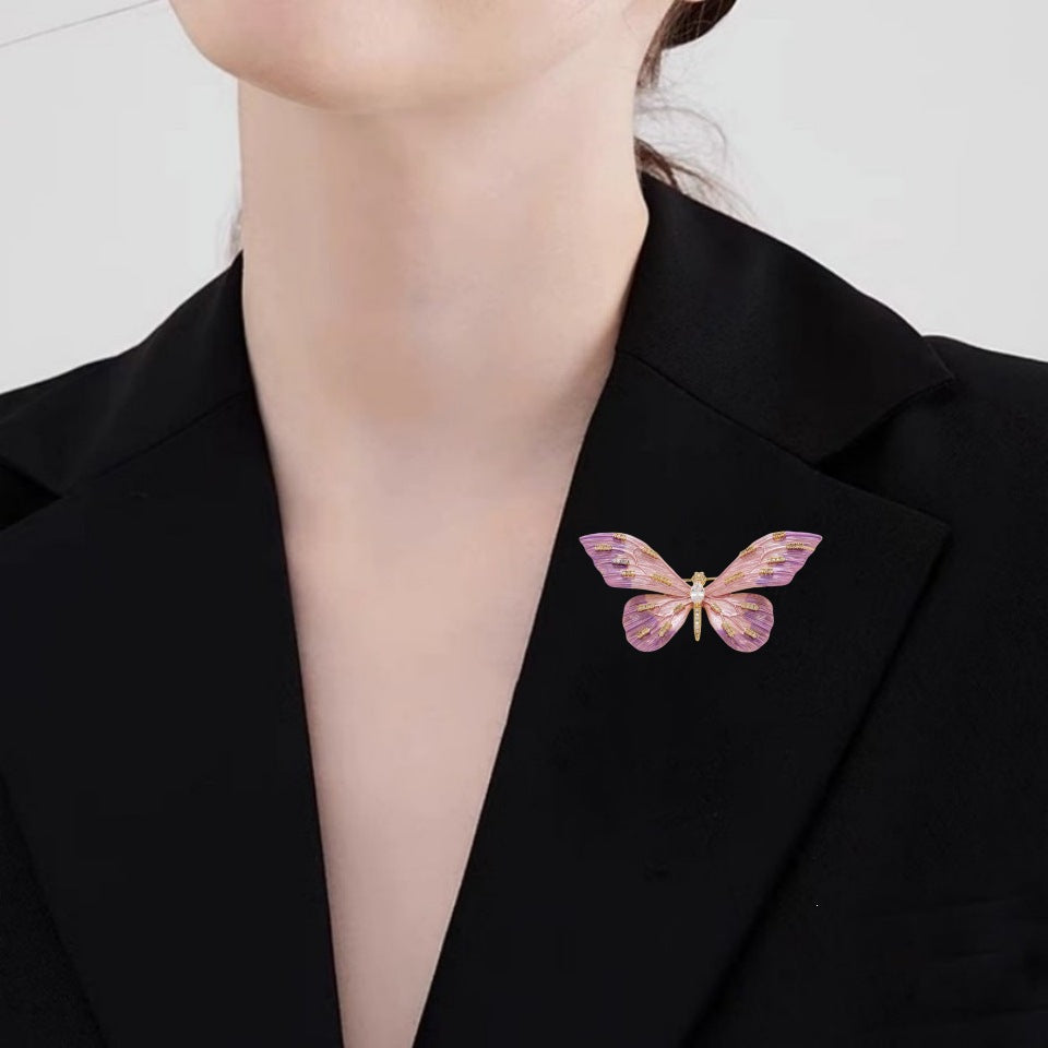 Elegant Butterfly Brooch Stornfield