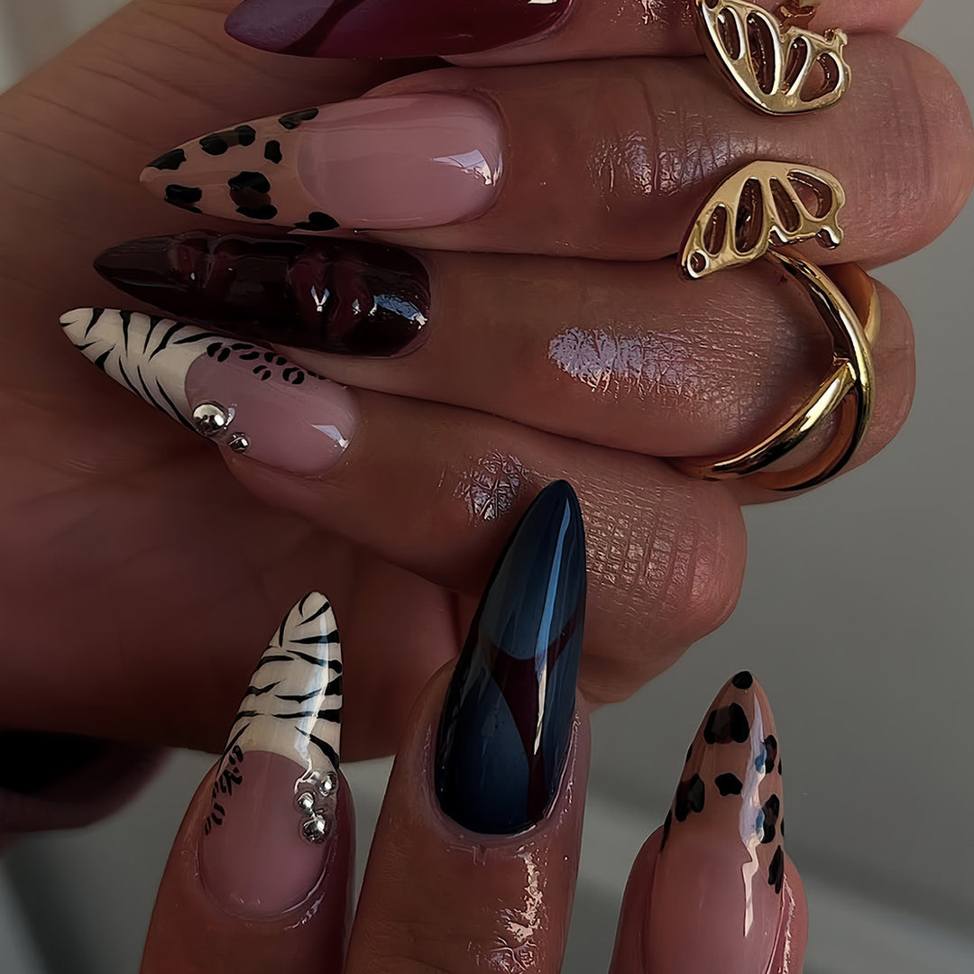 Artistic Stiletto Press-On Nail Extensions Stornfield 1787913984