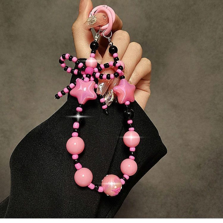 Fun-Themed Beaded Keychain Stornfield