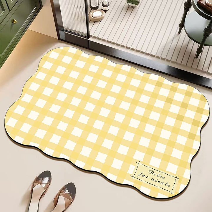 Cute Plush Bathroom Mat