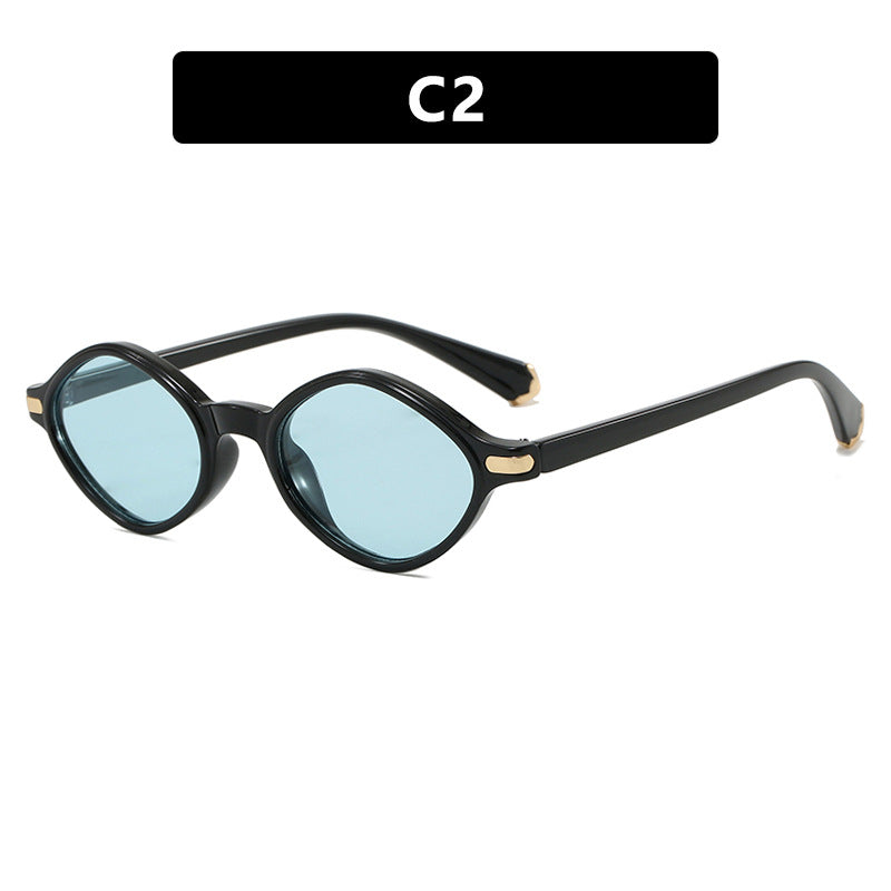 Women's fashionable sunglasses with unique design and high-quality metal frame Stornfield