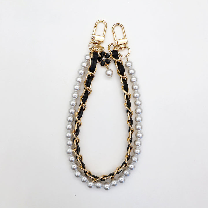 Stylish Pearl-Embellished Eyewear Chain Stornfield