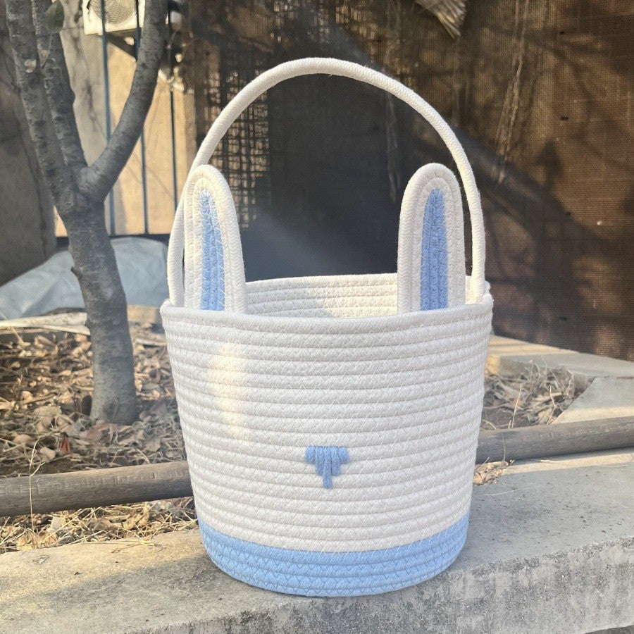 Women cute storage basket with bunny ears Stornfield