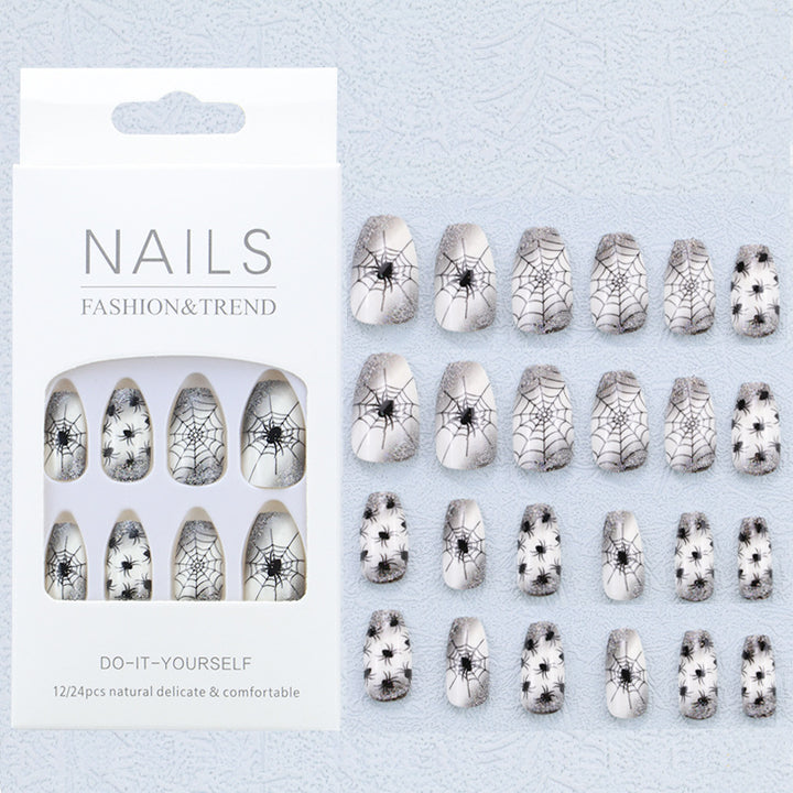 Artistic Graphic Press-On Nail Set Stornfield