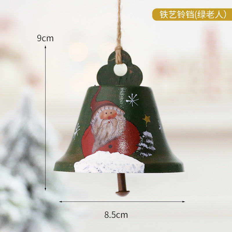 Decorative Santa Claus Bell Ornament