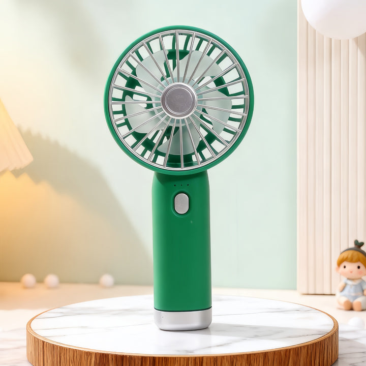 Ladies Portable Hand Fan with Powerful Battery and Ergonomic Design Stornfield