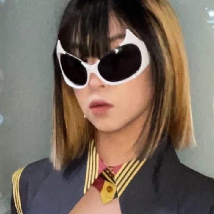 Women futuristic sunglasses with stylish design and protective UV filter Stornfield