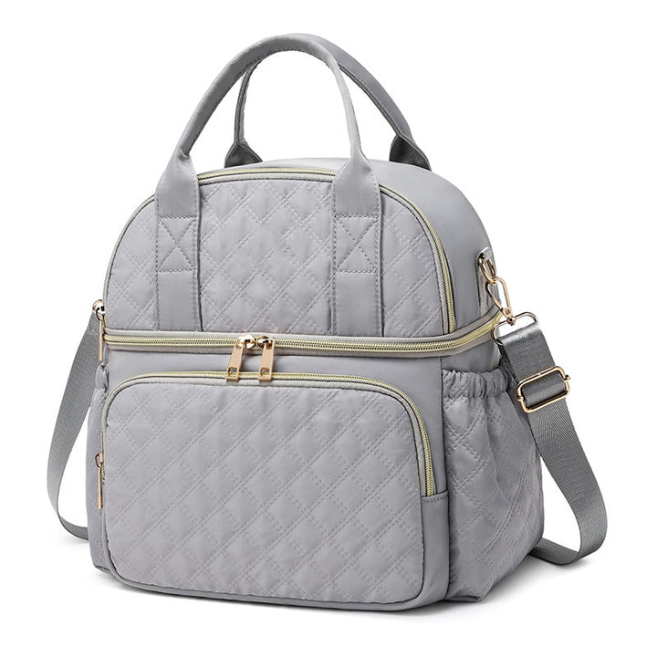 Elegant and Spacious Quilted Shoulder Bag Stornfield