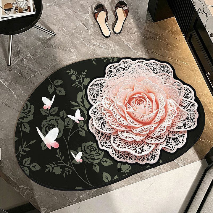 Flower Design Rug