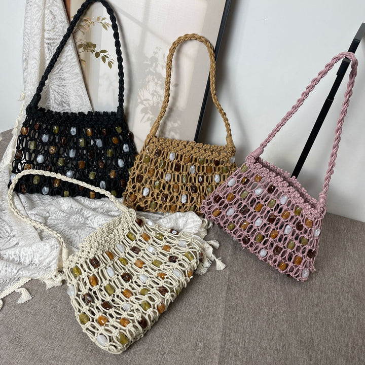 Hand-knotted fashion bag Stornfield