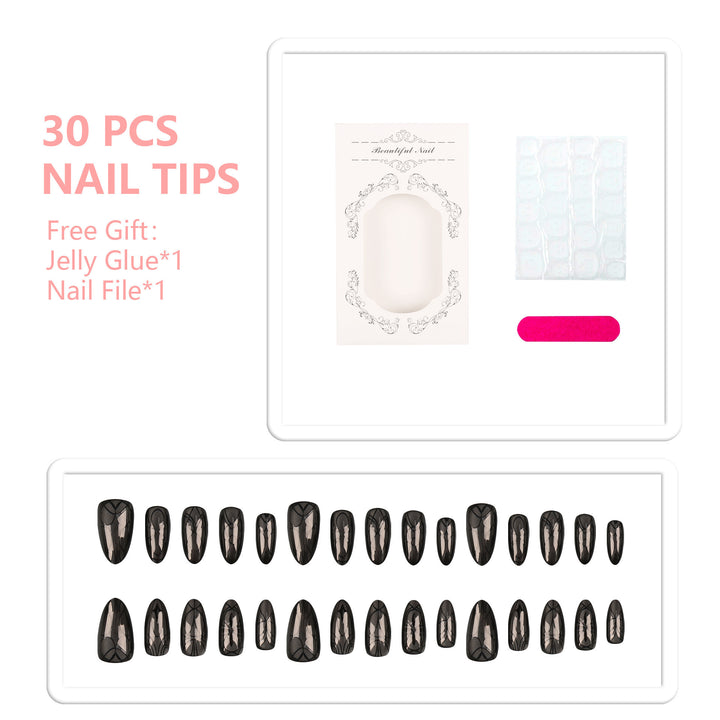 Artistic Press-On Nail Set