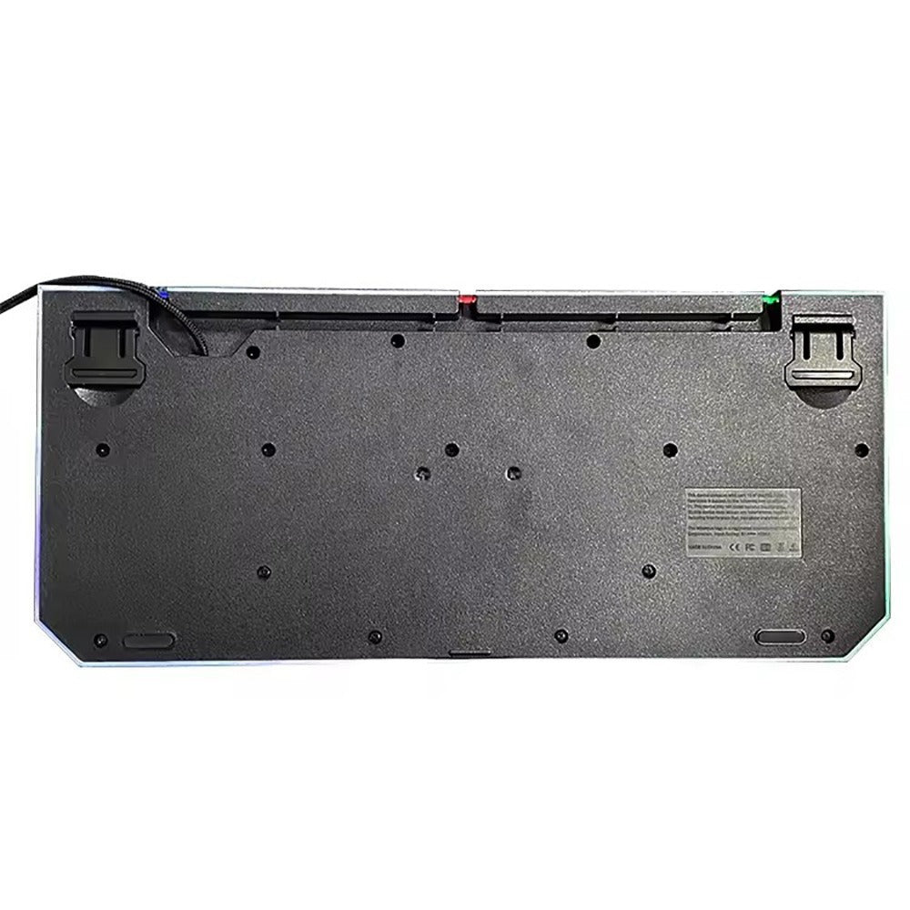 Gaming keyboard with ergonomic design and rgb lighting Stornfield