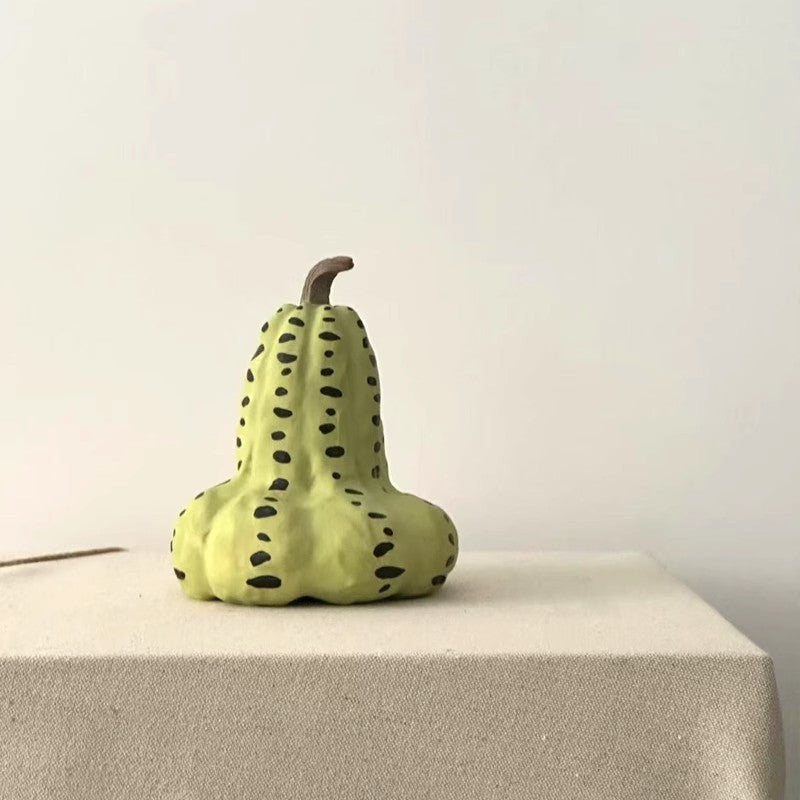 Decorative Ceramic Pea Pod Sculpture