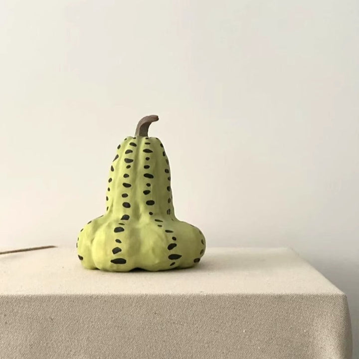 Decorative Ceramic Pea Pod Sculpture