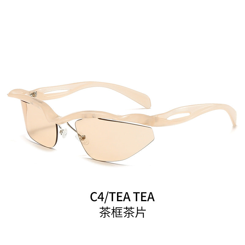 Women's sporty sunglasses with aerodynamic frame Stornfield 1780028486