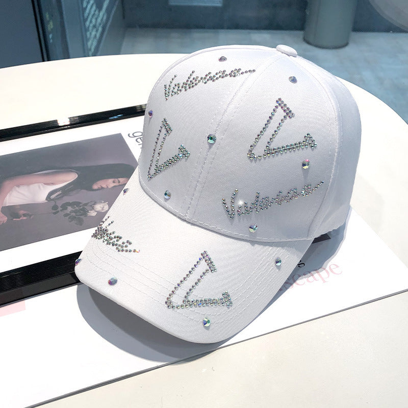 Women's Rhinestone Accented Adjustable Baseball Cap Stornfield