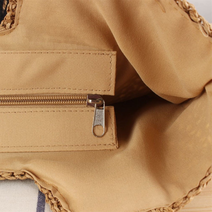 Beach bag with creative lettering and durable material Stornfield