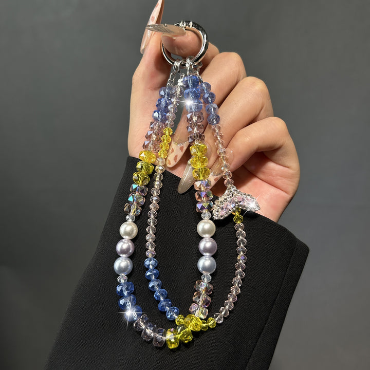 Elegant Beaded Charm Keychain Stornfield 1790135859