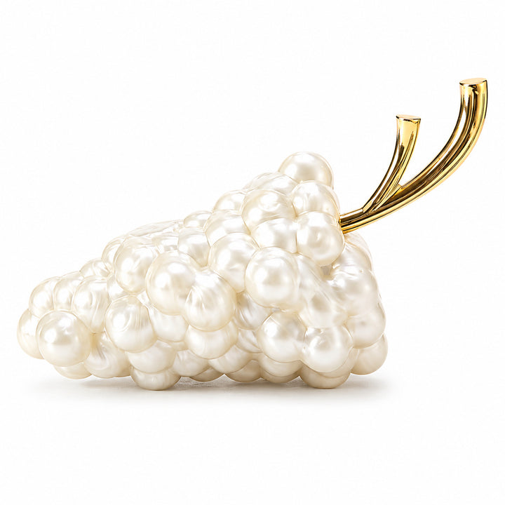 Artistic Grape-Inspired Clutch