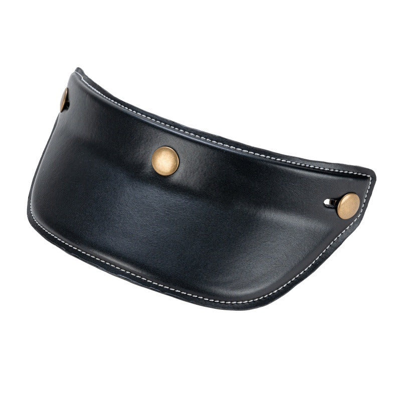 Classic Leather Helmet Visor Stornfield