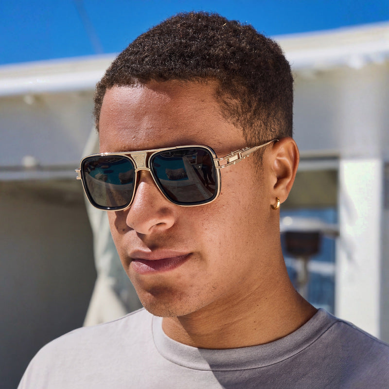 Men's Oversized Square Frame Sunglasses Stornfield