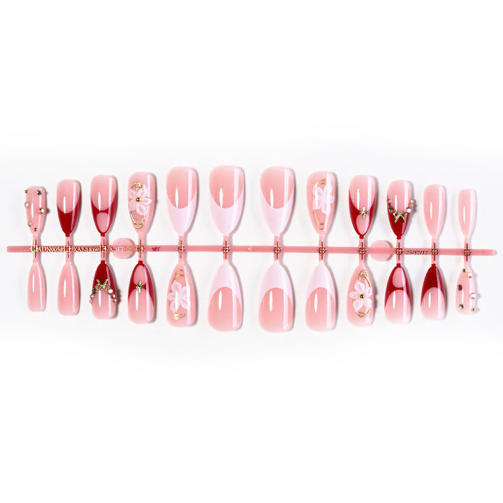 Decorative Nail Art Press-On Set Stornfield