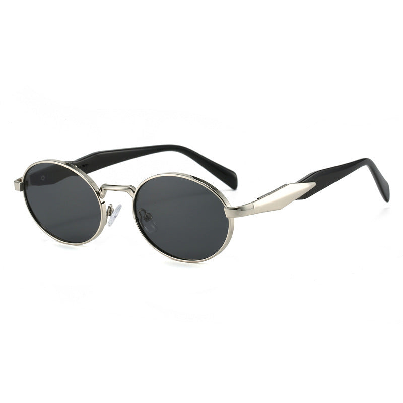 Women's designer sunglasses with high-quality round frame and protective UV filter Stornfield