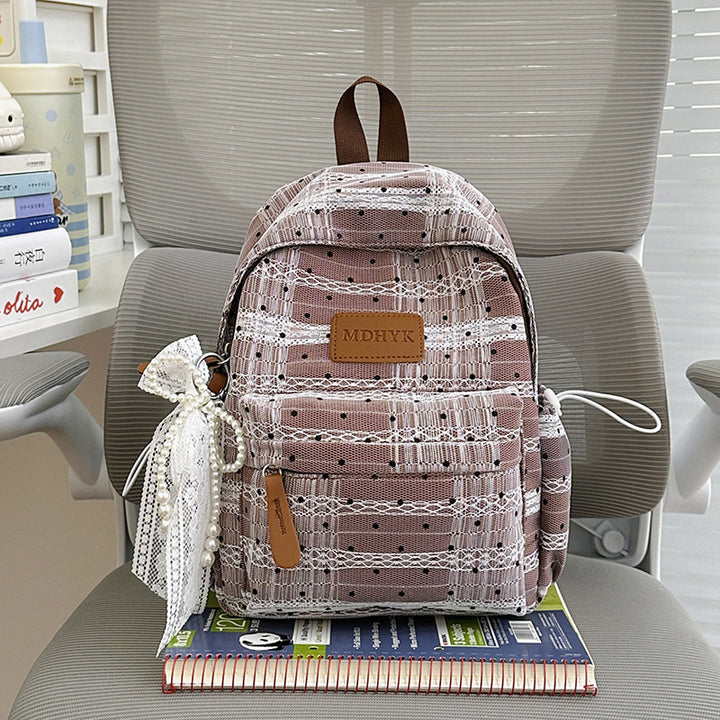 Compact Polka Dot Backpack Stornfield