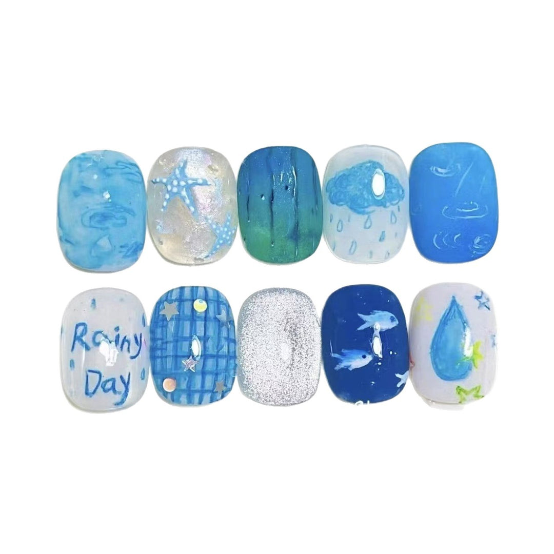 Artistic Press-On Nail Designs Stornfield