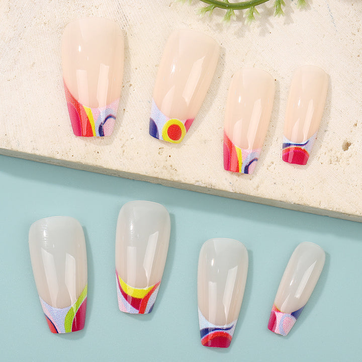 Creative and colorful nail art Stornfield