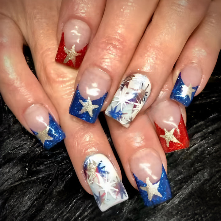 Themed Star-Studded Gel Nail Art Set Stornfield