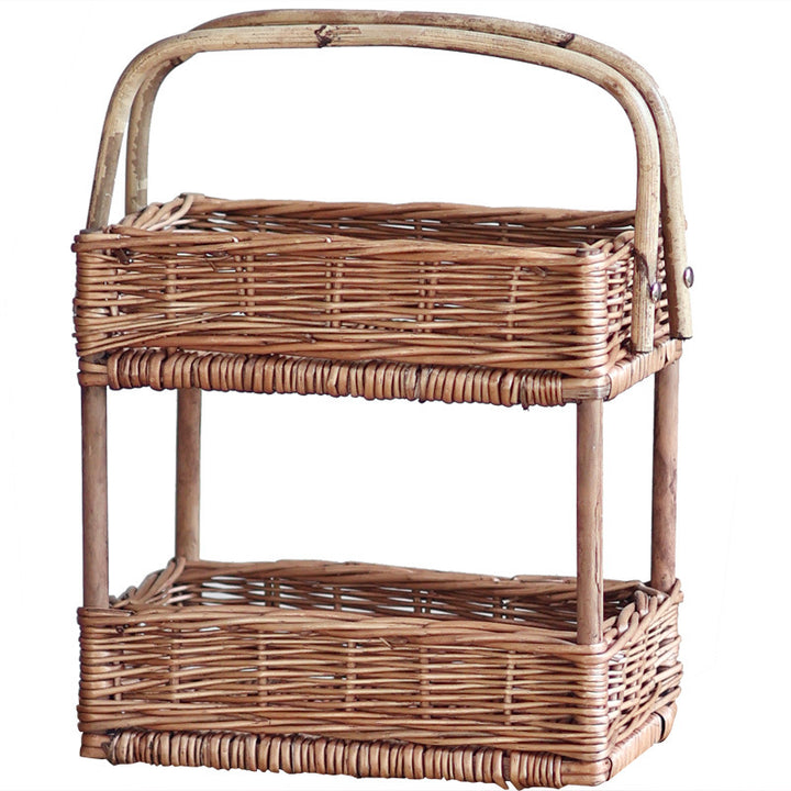 Practical storage basket with handle Stornfield