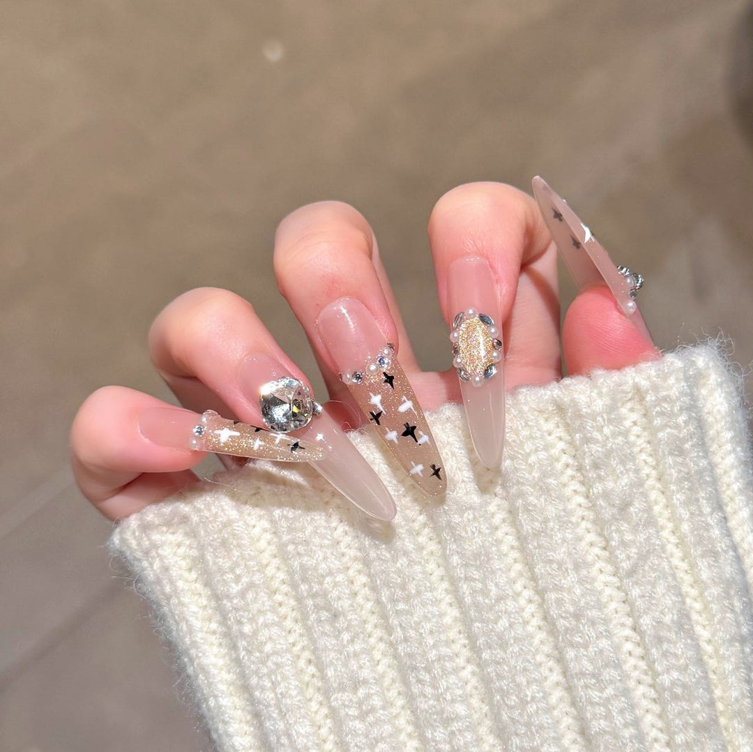 Artistic Premium Detailed Press-On Nail Art Stornfield