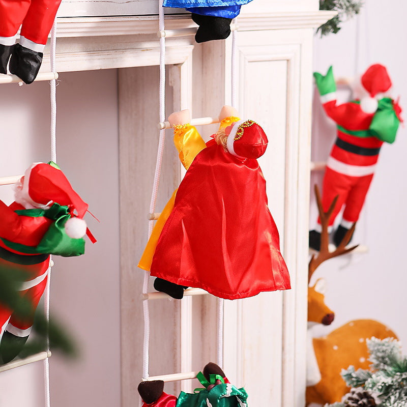 Decorative Climbing Figures with Ladder Stornfield