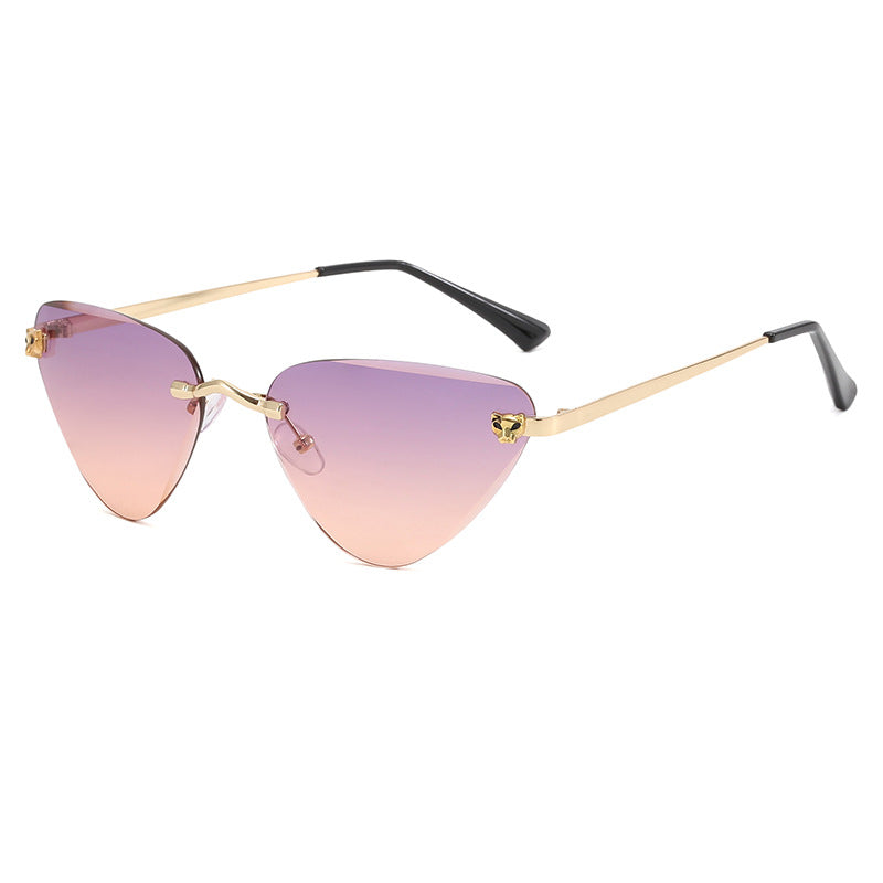 Ladies Cat-Eye Sunglasses with Elegant Metal Frame Stornfield