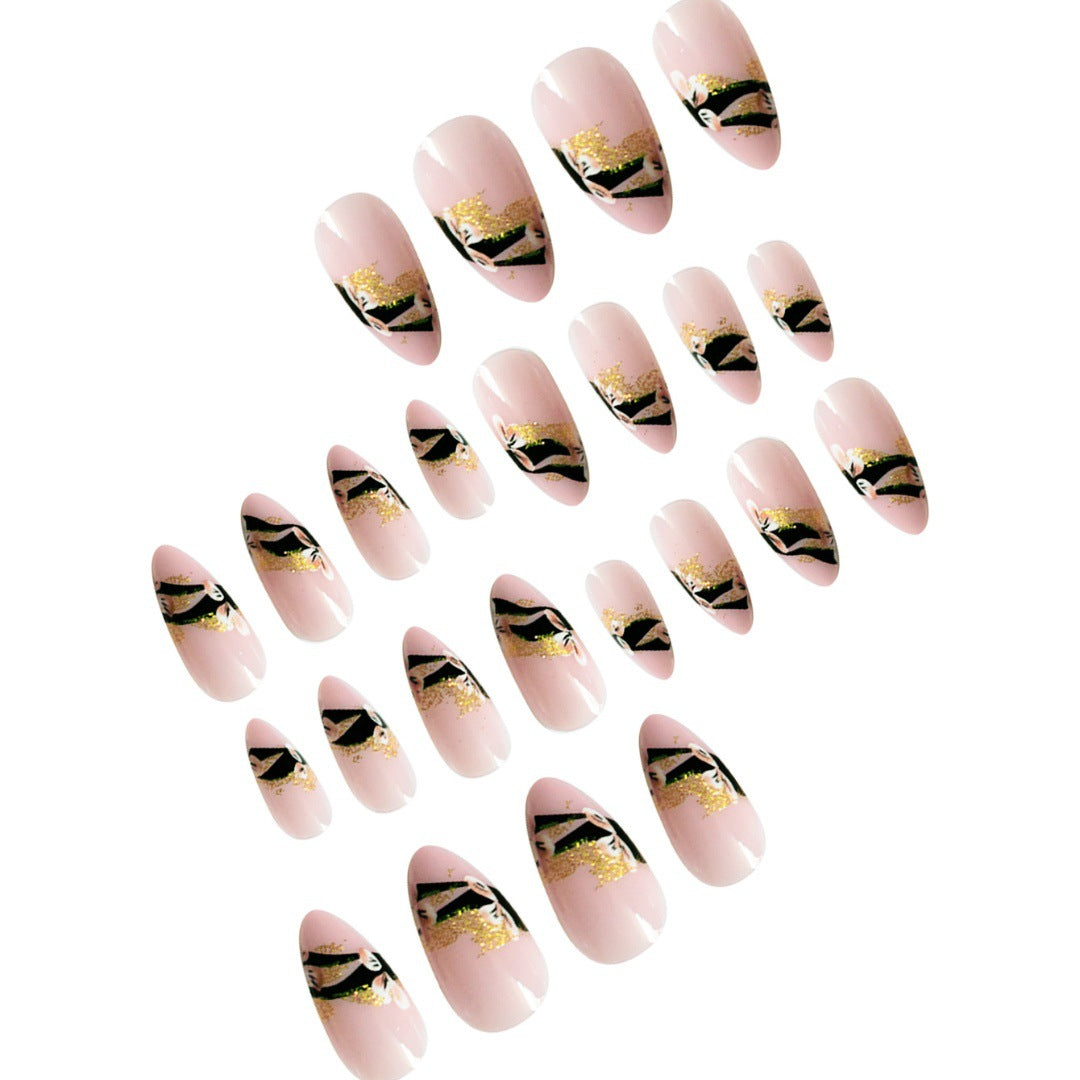 Elegant Floral Nail Art Extensions Stornfield 1787913882
