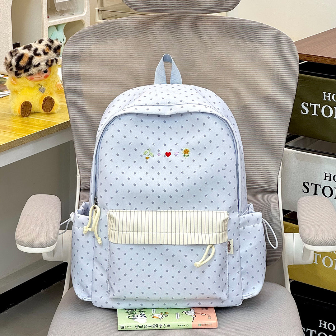 Casual Star-Printed Backpack Stornfield