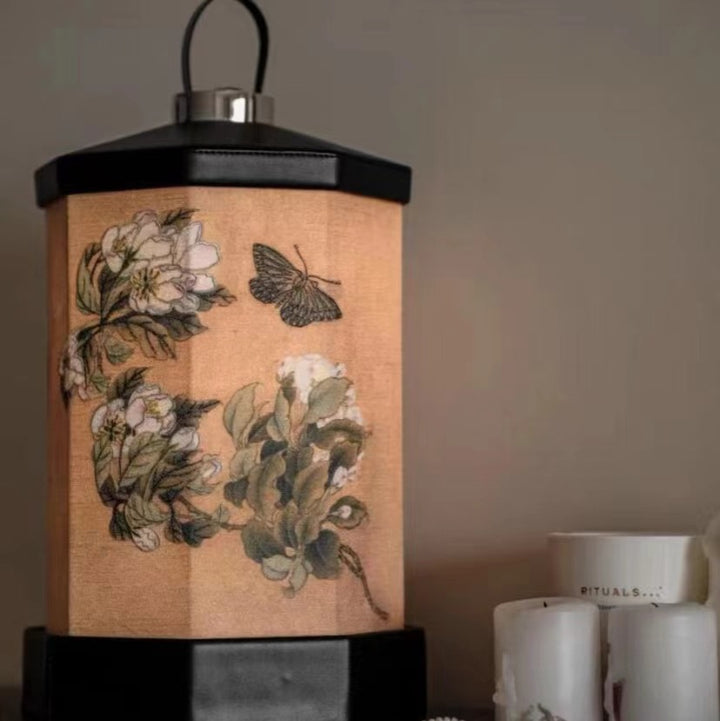 Elegant Floral Lantern