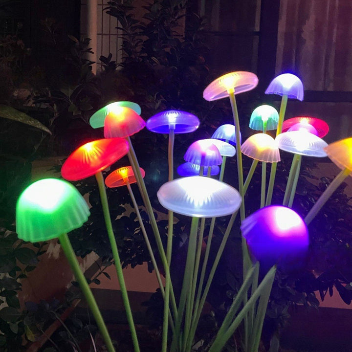 Decorative LED Fiber Optic Flower Stakes Bouquet Stornfield