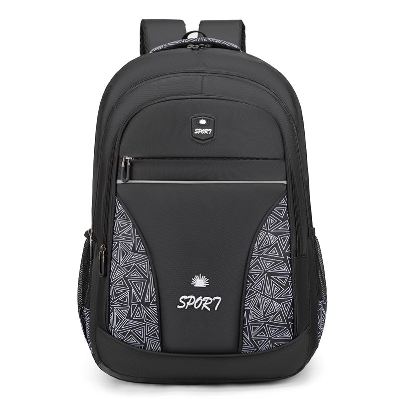 Stylish Geometric Print Backpack Stornfield