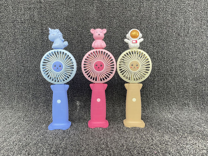 Unisex Portable Mini Hand Fan with Animal Figures Stornfield