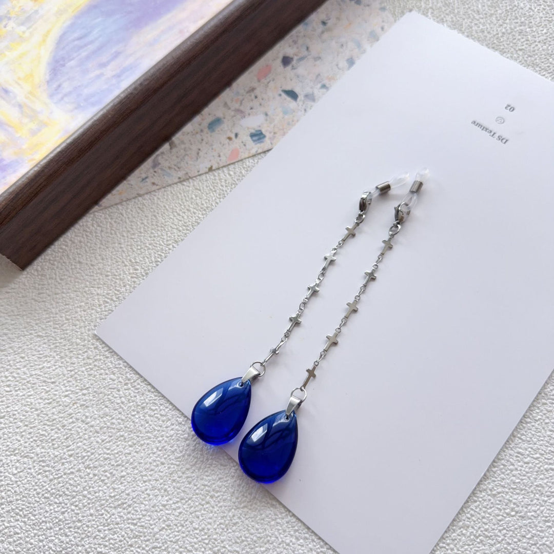 Elegant Drop Earrings with Chain Detail Stornfield