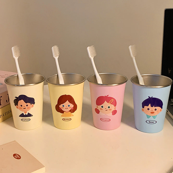 Funny toothbrush holder with cheerful character design Stornfield