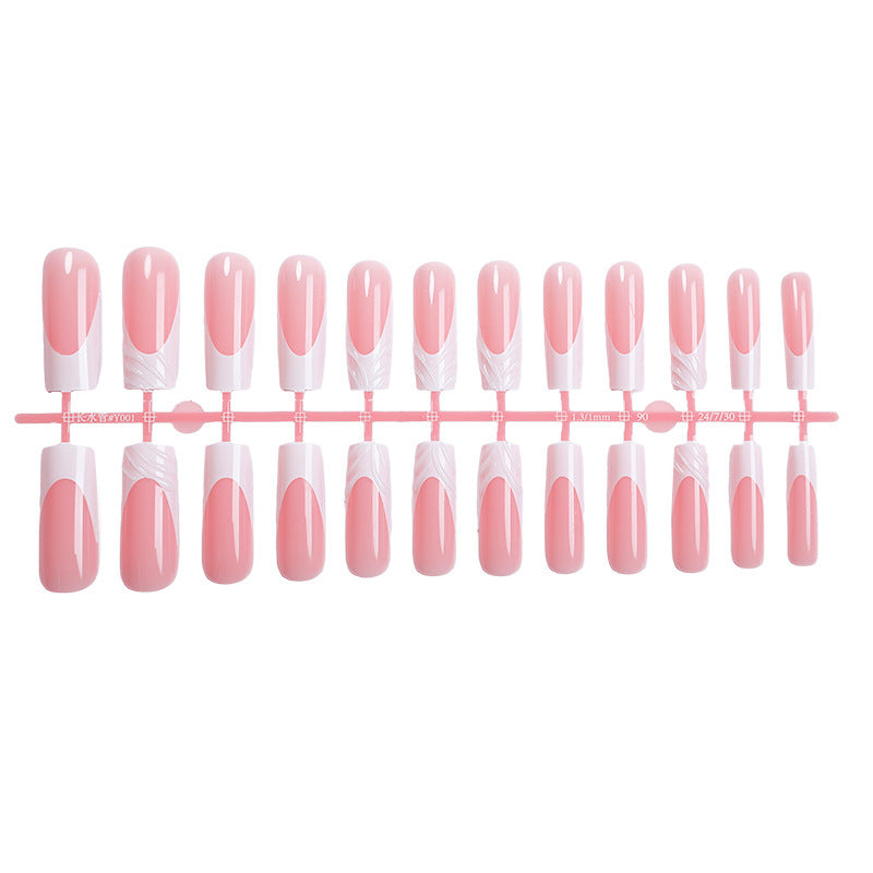 Elegant Acrylic Press-On Nail Art Set Stornfield